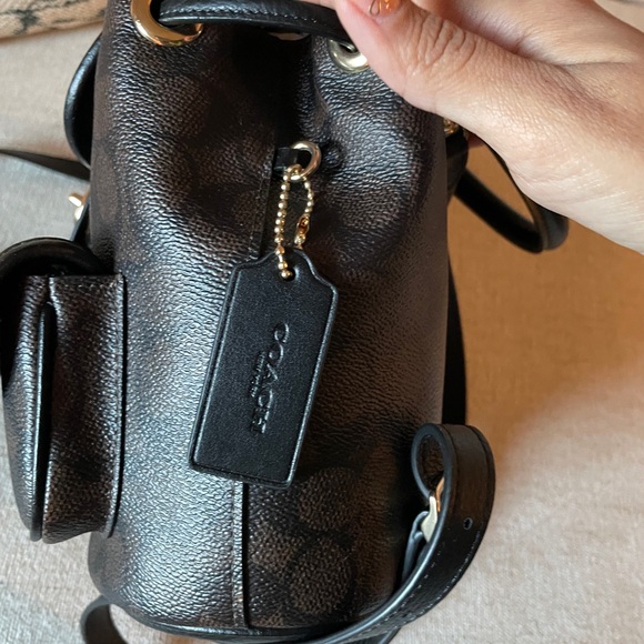 Coach Mini Hadley Backpack - Picture 8 of 9